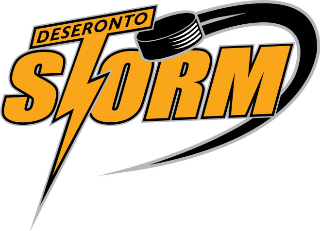 Deseronto Storm 2007-2012 Primary Logo iron on heat transfer